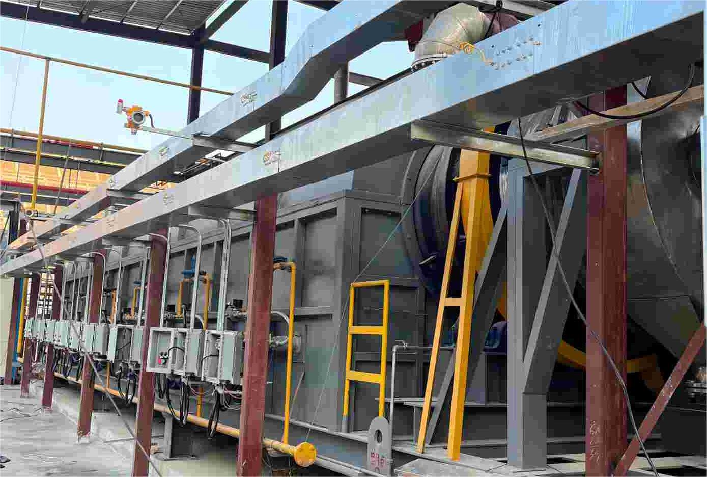 焙燒廢鹽脫有機物